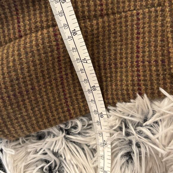 Vintage 1980's Twead Vest with Corduroy Collar  XL - Picture 9 of 11